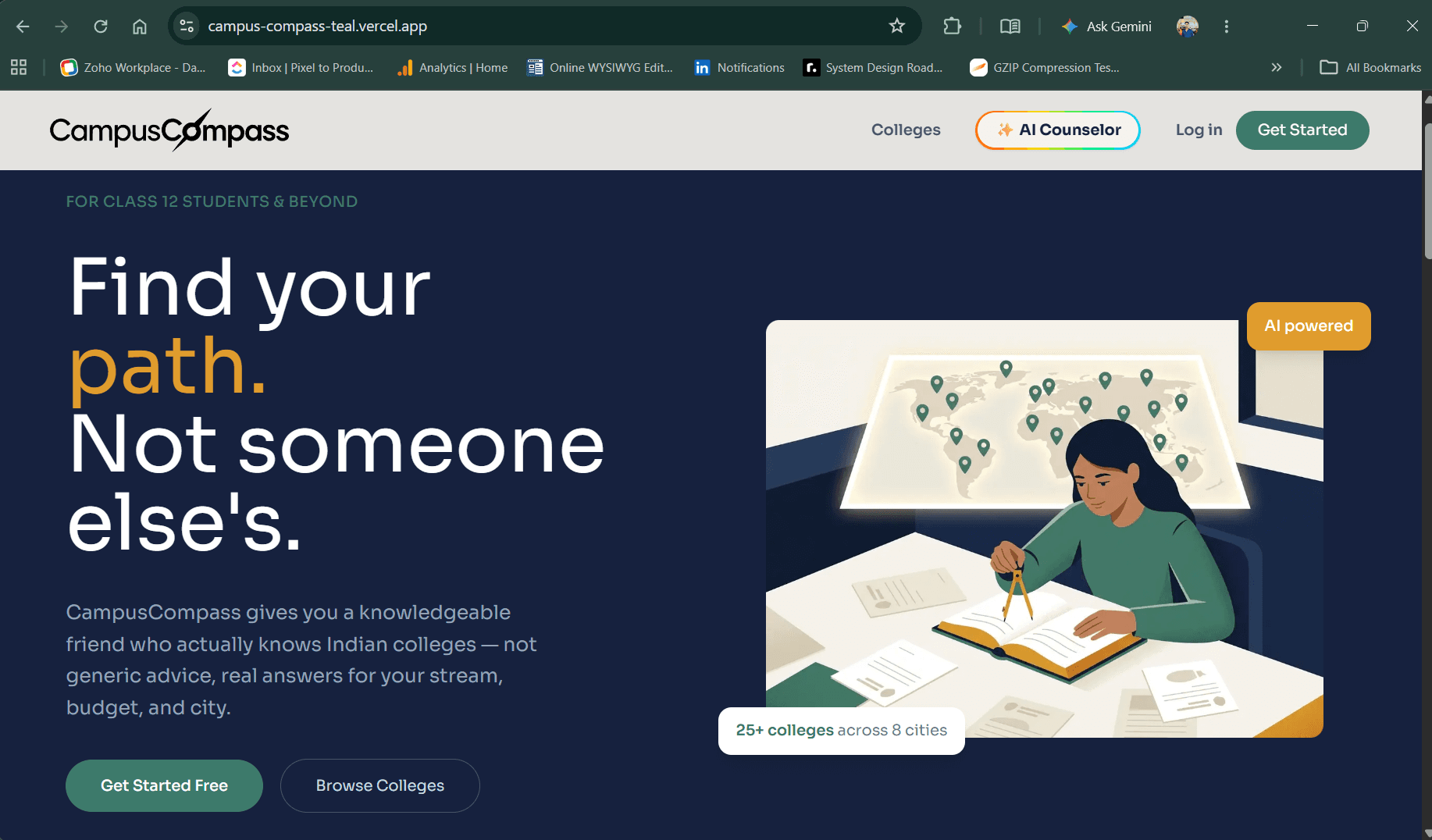 CampusCompass screenshot